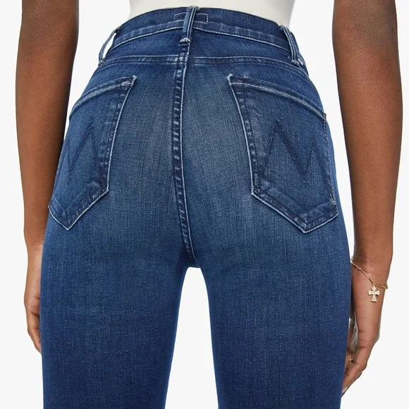 MOTHER The Hustler Ankle Blue Jeans - Picture 8 of 8